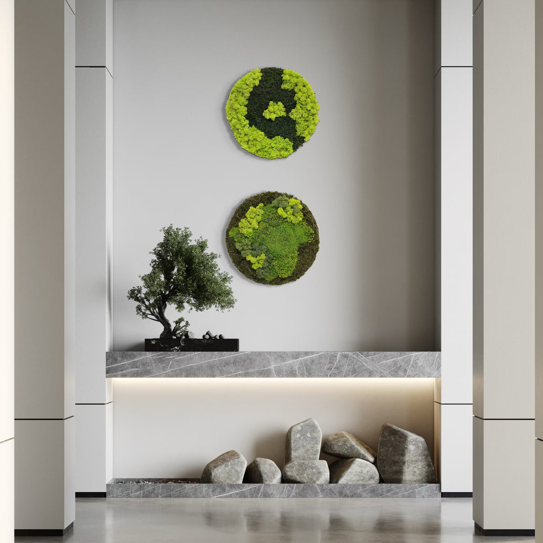 Premium krog iz mahu